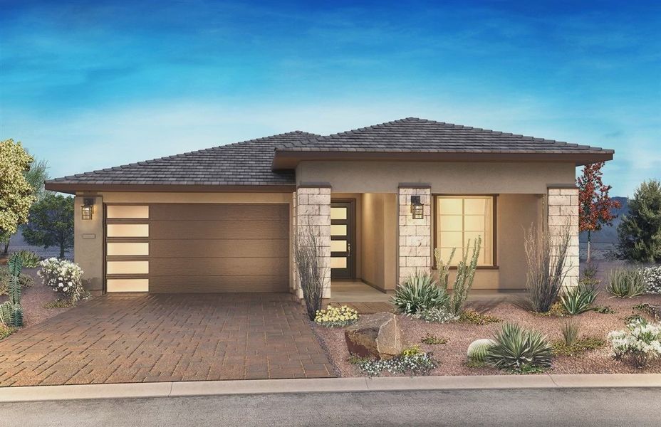 Desert Contemporary Exterior, Color 3