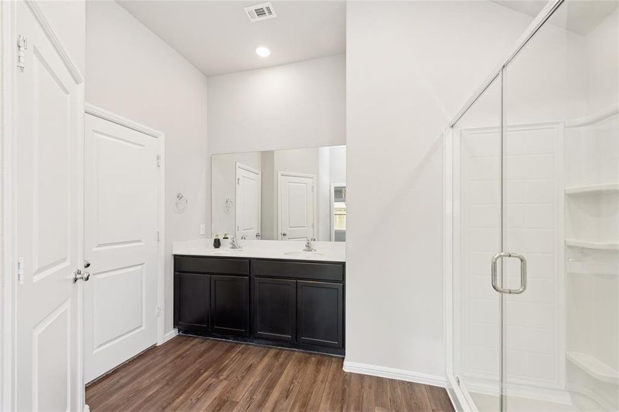 Furnished interior view inside a new home in Light Farms - Sweetwater, Celina (Image 5).