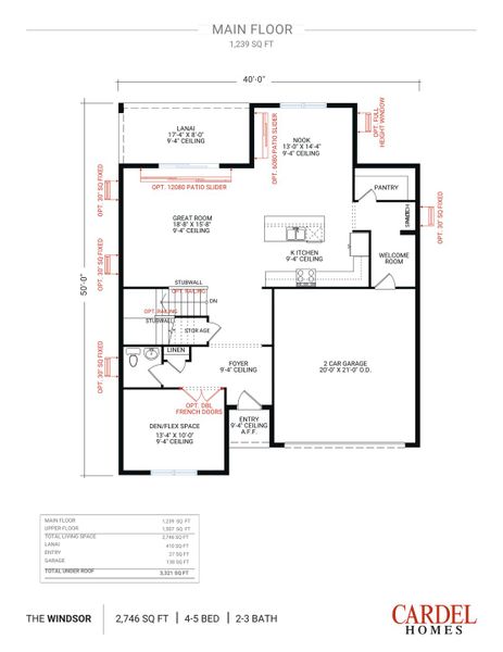 Main Floor:Windsor 3.0 RF