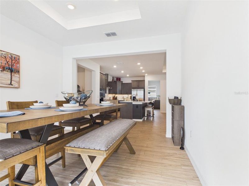 Furnished interior view inside a new home in , Ocala (Image 34).
