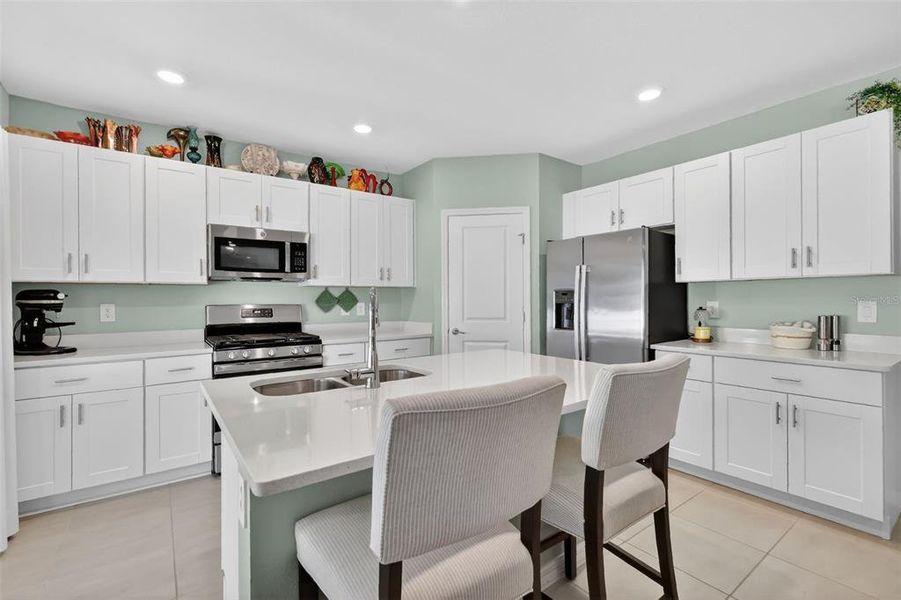 Furnished interior view inside a new home in Liberty Preserve, Leesburg (Image 7).