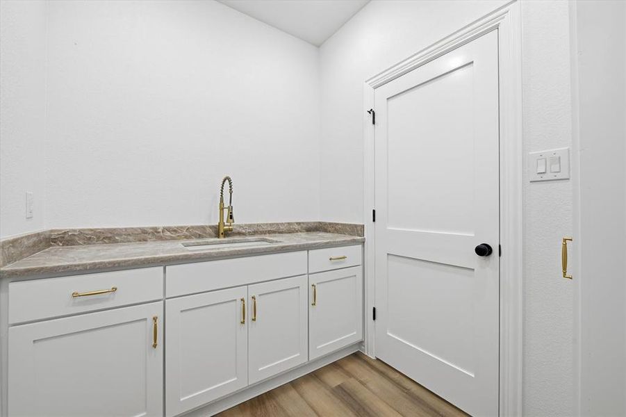 Furnished interior view inside a new home in , Sunset (Image 8).