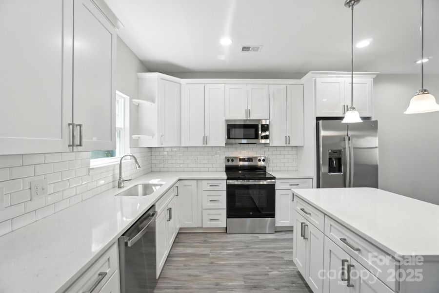 Furnished interior view inside a new home in , Charlotte (Image 11).