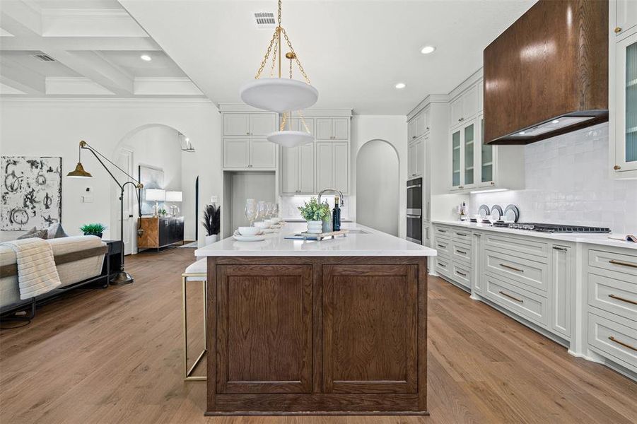 Furnished interior view inside a new home in SouthBend Estates, Granbury (Image 20).