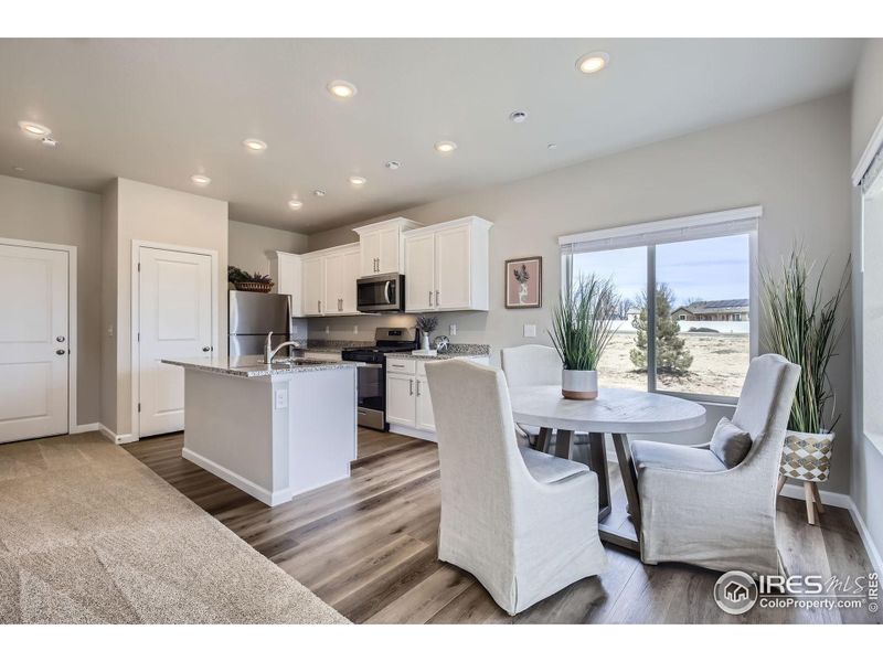 Furnished interior view inside a new home in Johnstown Village, Johnstown (Image 4).