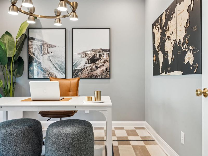 Representative furnished interior of a home built from the Hudson by Tri Pointe Homes in Old Town Village, Waxhaw (Image 12).