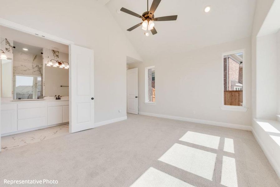 Spacious, unfurnished interior of a new home in Dominion of Pleasant Valley, Wylie (Image 17). Spacious, unfurnished interior of a new home in Dominion of Pleasant Valley, Wylie (Image 17).