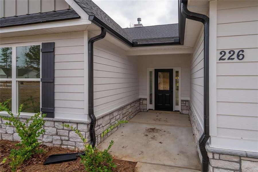 Exterior details and patio area of a home in , Good Hope (Image 3).