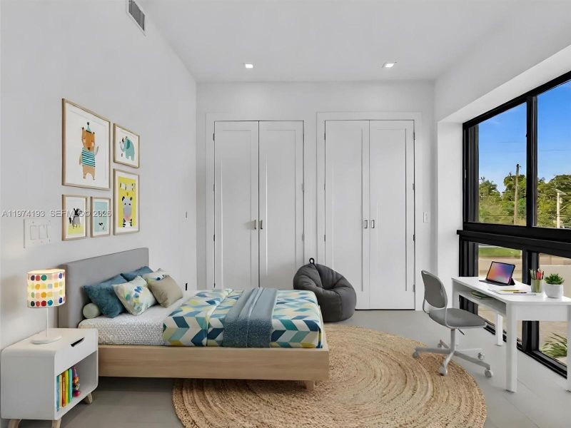 Furnished interior view inside a new home in , Dania Beach (Image 19).