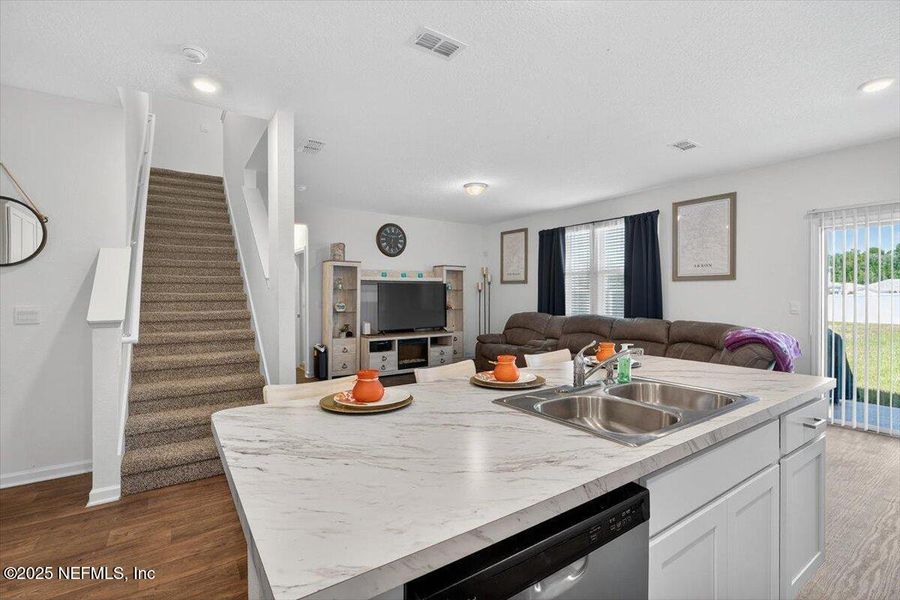 Furnished interior view inside a new home in River Glen Express, Yulee (Image 3).