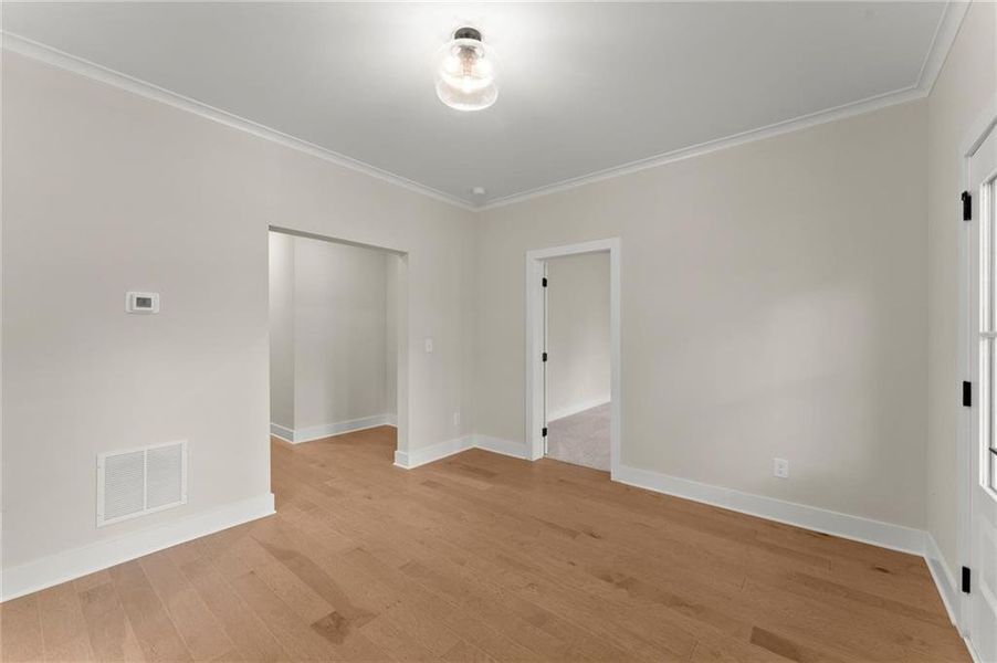 Spacious, unfurnished interior of a new home in West Town, Atlanta (Image 34). Spacious, unfurnished interior of a new home in West Town, Atlanta (Image 34).