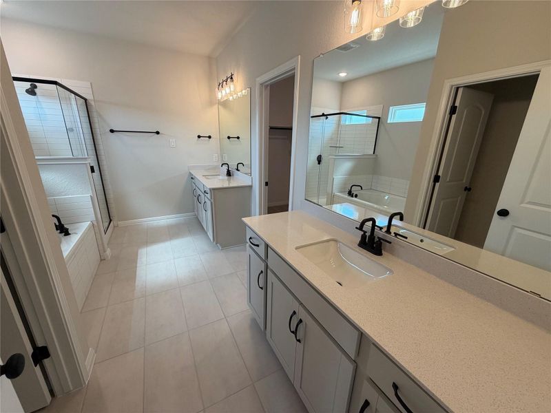 Furnished interior view inside a new home in Lariat, Liberty Hill (Image 10).