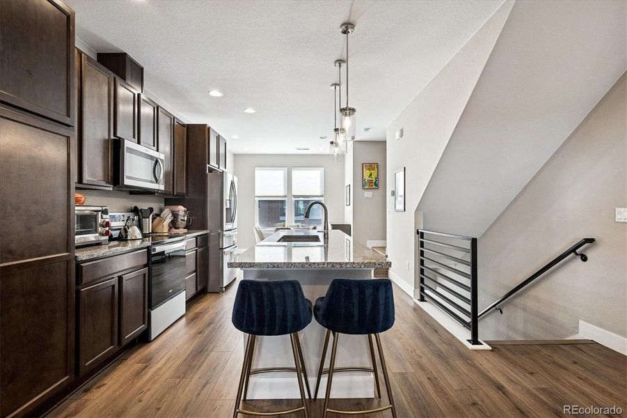 Furnished interior view inside a new home in , Denver (Image 5).