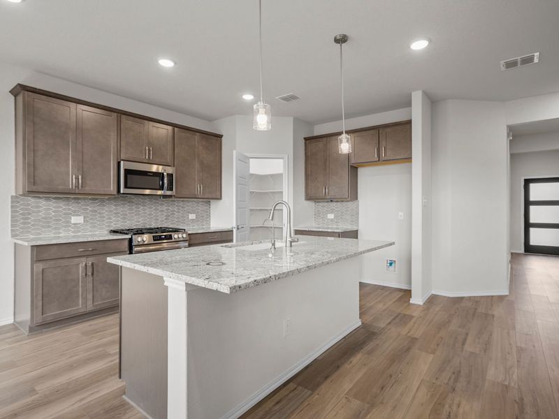 Furnished interior view inside a new home in Meadow Ridge Estates, Josephine (Image 7).