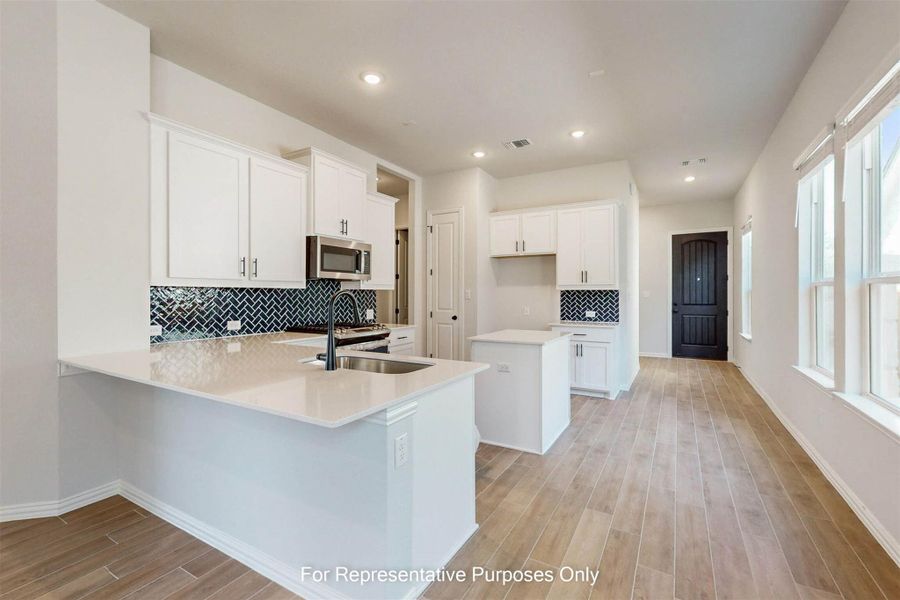 Furnished interior view inside a new home in Heritage, Dripping Springs (Image 5). Furnished interior view inside a new home in Heritage, Dripping Springs (Image 5).