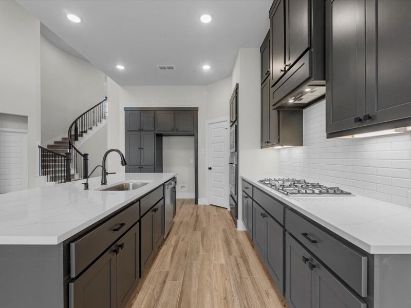 Furnished interior view inside a new home in Trillium 50′, Richmond (Image 5).