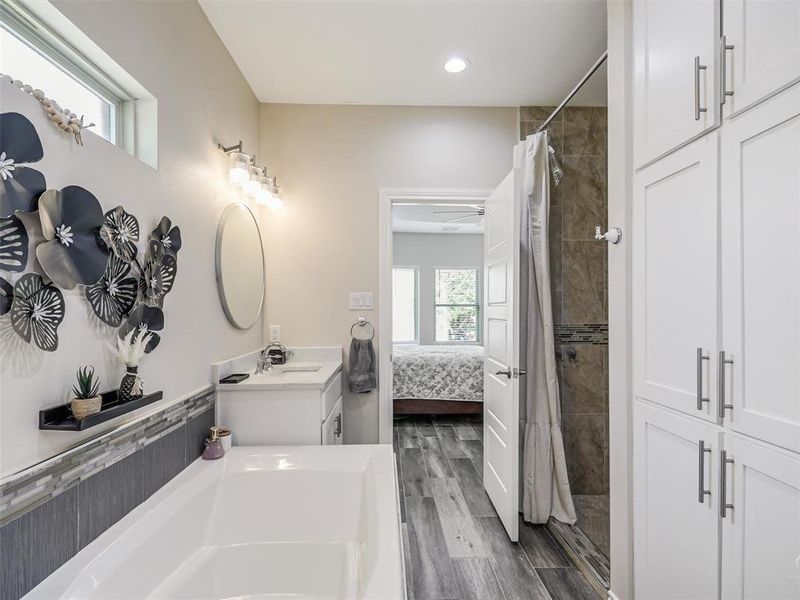 Furnished interior view inside a new home in , Azle (Image 15).