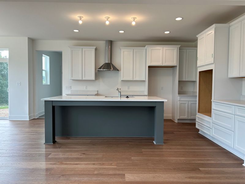 Representative exterior photo of a completed home built from the The Georgetown II Side Entry by Norfolk Homes in Fosdick Glen of Saline, Saline, MI (Image 11).