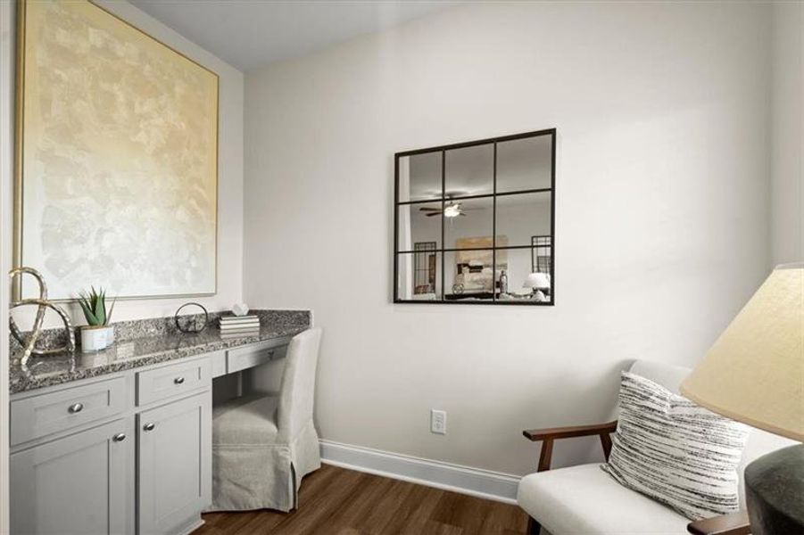 Furnished interior view inside a new home in , Dacula (Image 17). Furnished interior view inside a new home in , Dacula (Image 17).