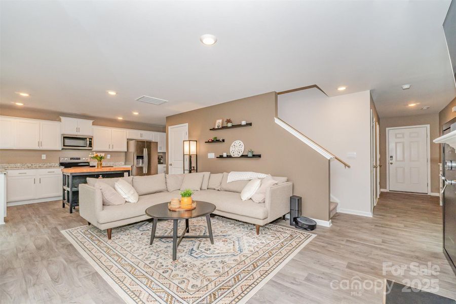 Furnished interior view inside a new home in , Dallas (Image 12). Furnished interior view inside a new home in , Dallas (Image 12).