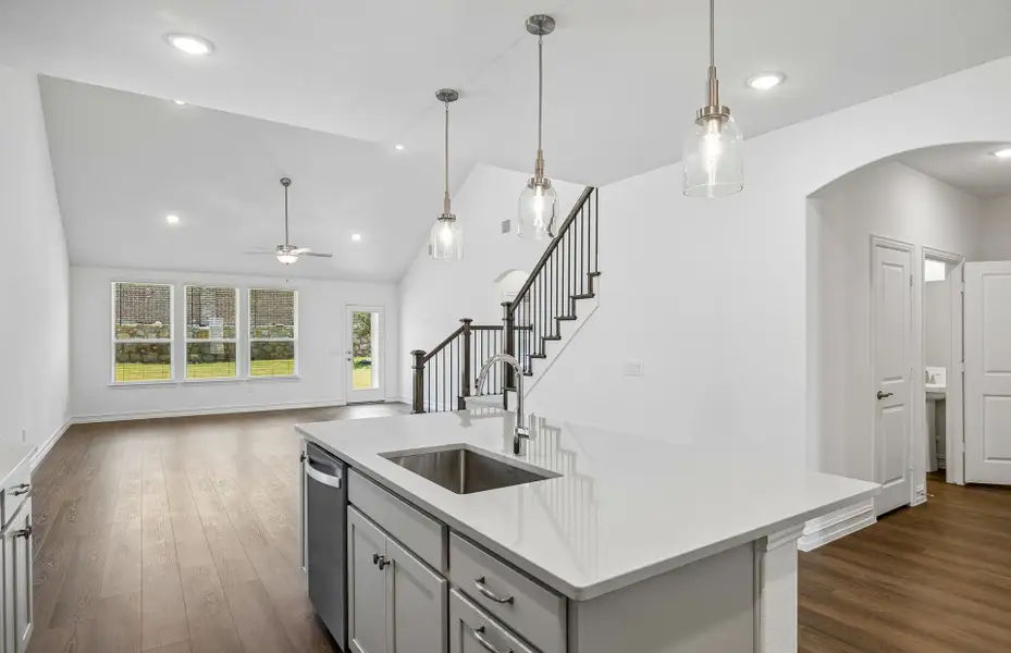 Furnished interior view inside a new home in Pinnacle at Legacy Hills, Celina (Image 5).