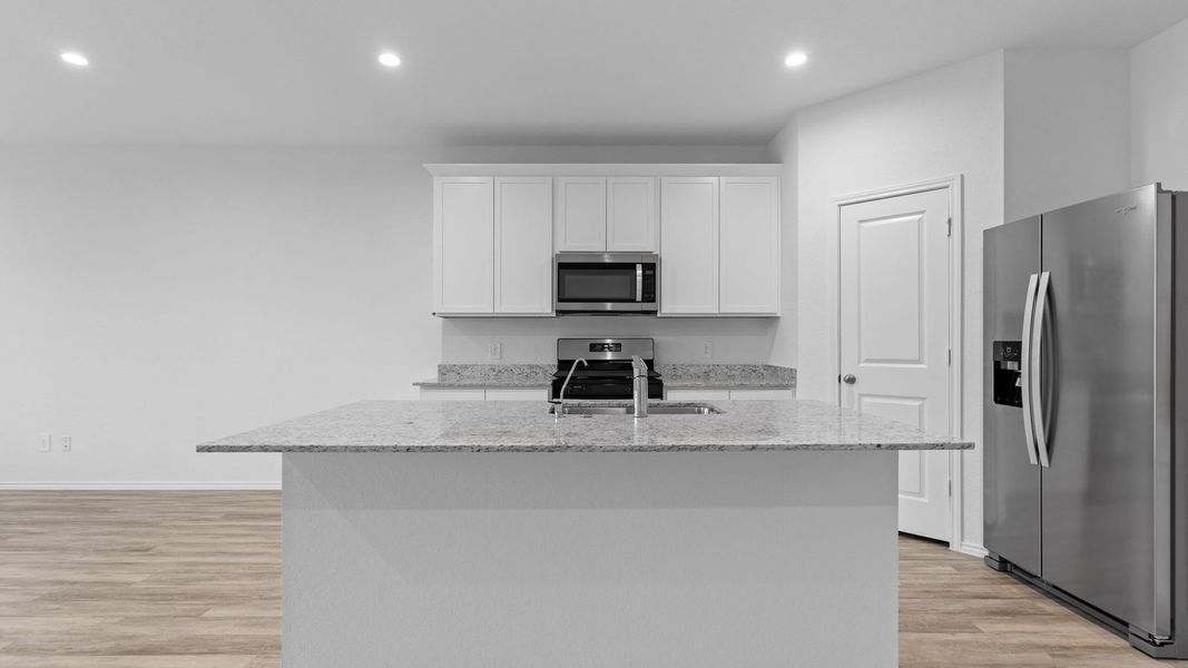 Furnished interior view inside a new home in Tamarron, Fulshear (Image 7).