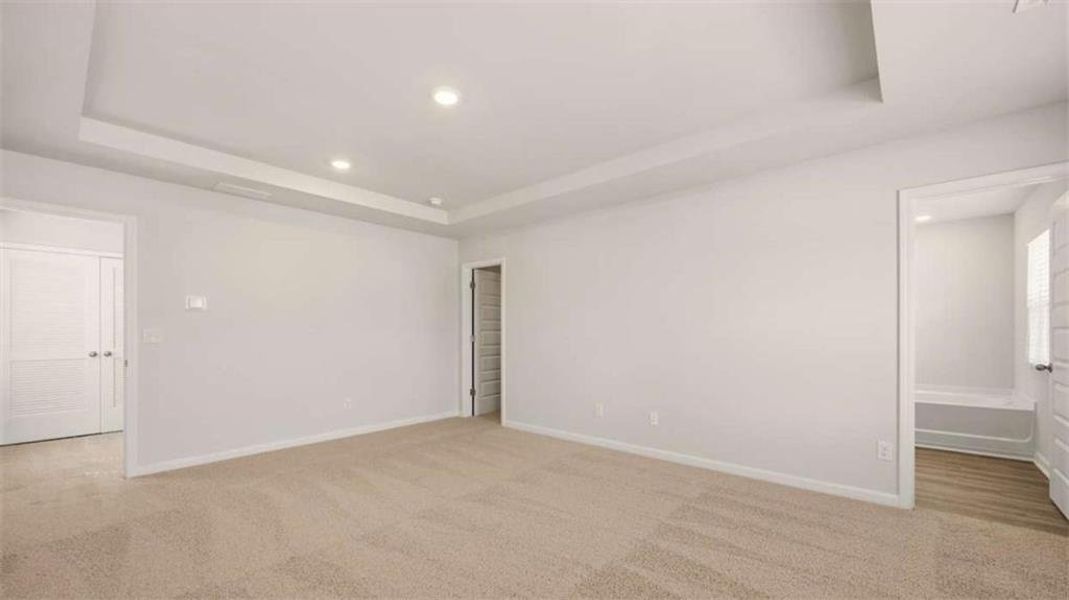 Spacious, unfurnished interior of a new home in Oakchase at Hampton, Hampton (Image 21). Spacious, unfurnished interior of a new home in Oakchase at Hampton, Hampton (Image 21).