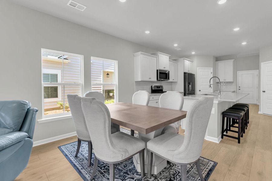 Furnished interior view inside a new home in Horizons at Summers Corner | 55+, Summerville (Image 10).