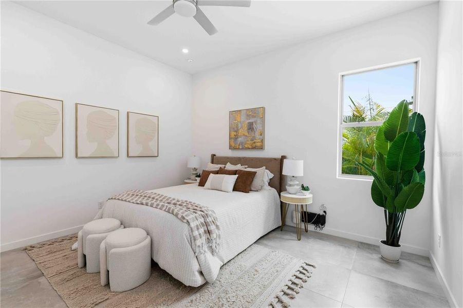 Furnished interior view inside a new home in , Sarasota (Image 9).