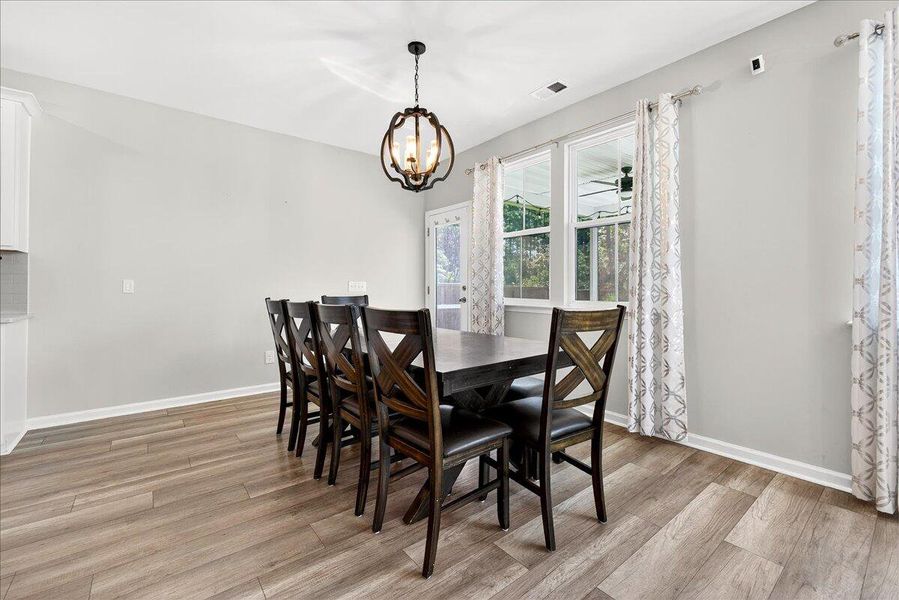 Furnished interior view inside a new home in , Summerville (Image 3).