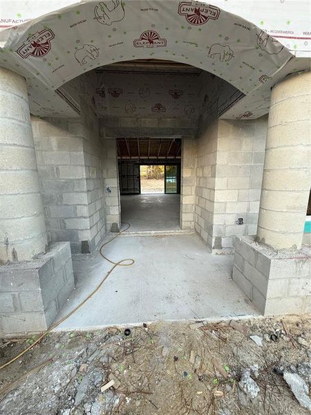 In-progress construction of a new home in , Brooksville, FL (Image 18).