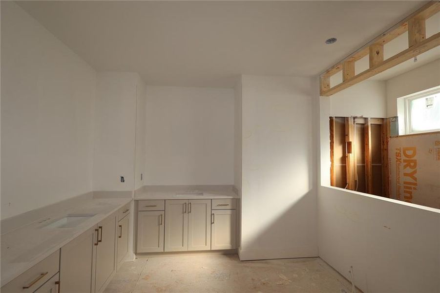 In-progress construction of a new home in Meadow Brook Farms, Cumming, GA (Image 5).