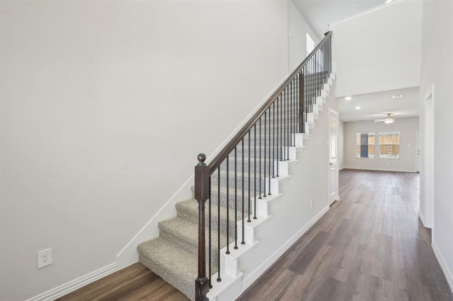 Photo is not of the actual home, but is an inspirational photo of builder’s model home and may depict options, furnishings, and/or decorator features that are not included.