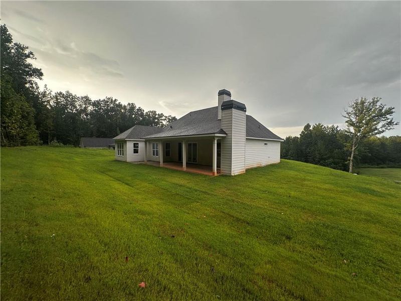 Exterior details and patio area of a home in , Monticello (Image 4).