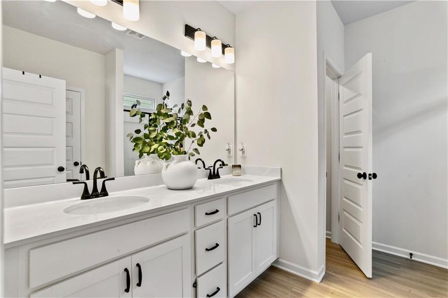 Furnished interior view inside a new home in , Cartersville (Image 23).