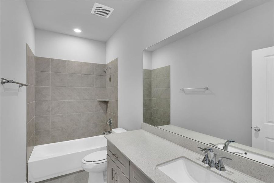 Furnished interior view inside a new home in Mercer Meadows, Royse City (Image 9). Furnished interior view inside a new home in Mercer Meadows, Royse City (Image 9).