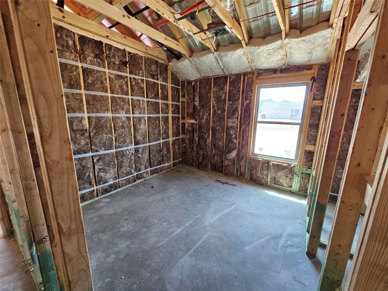 In-progress construction of a new home in Lexington Heights, Willis, TX (Image 8).
