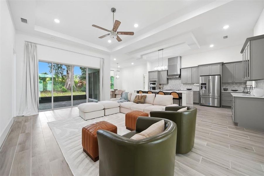 Furnished interior view inside a new home in , Apopka (Image 31).