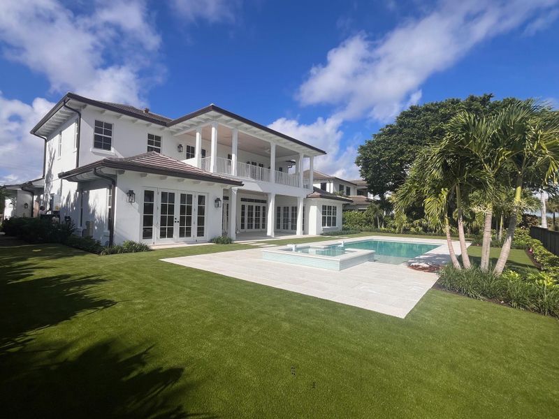 Exterior details and patio area of a home in , North Palm Beach (Image 3). Exterior details and patio area of a home in , North Palm Beach (Image 3).