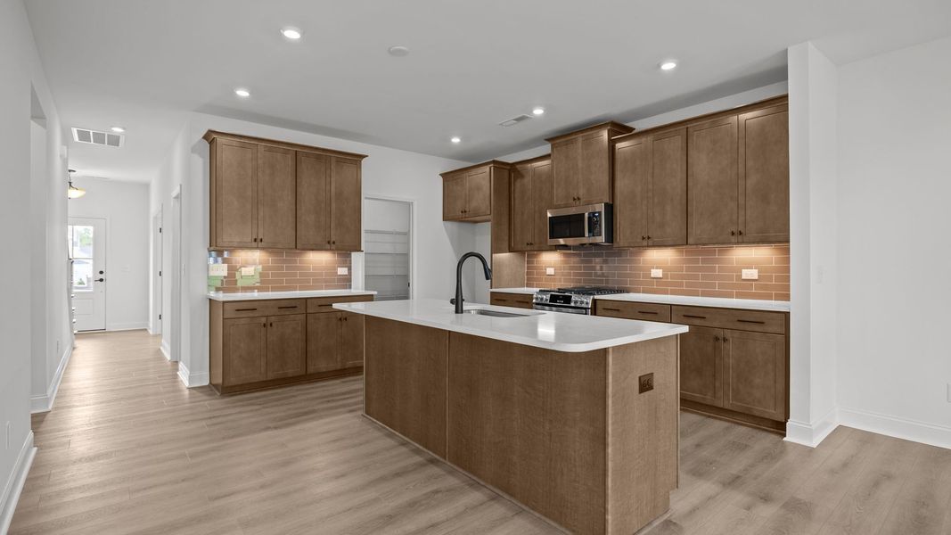 Furnished interior view inside a new home in Lakeside Glen, York (Image 4).