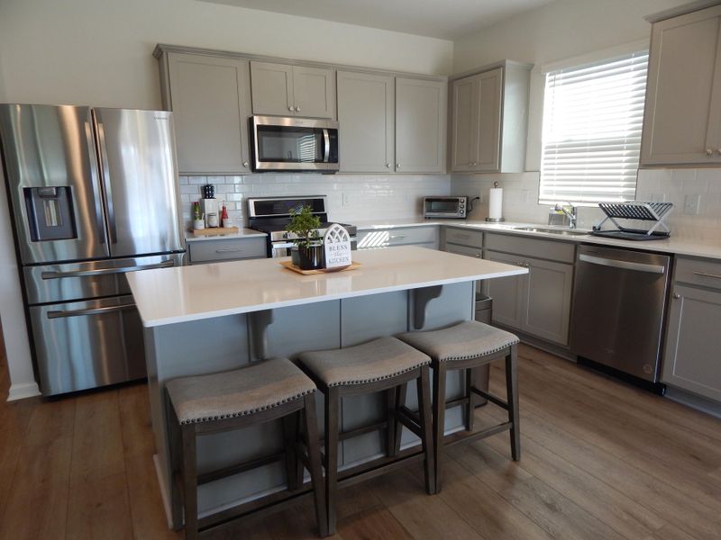 Furnished interior view inside a new home in , Summerville (Image 5).