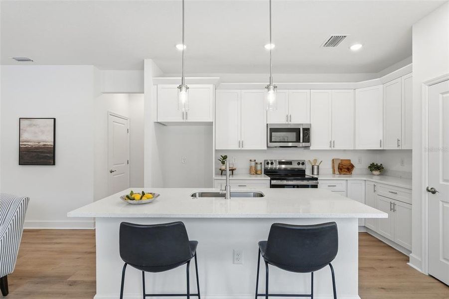 Furnished interior view inside a new home in , Sanford (Image 14).