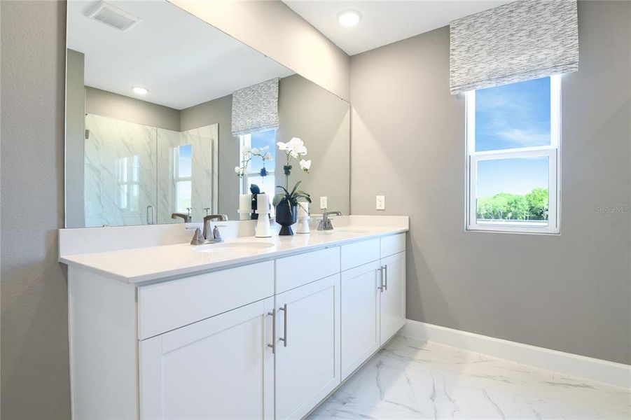 Furnished interior view inside a new home in Seaport Village, Tavares (Image 7). Furnished interior view inside a new home in Seaport Village, Tavares (Image 7).