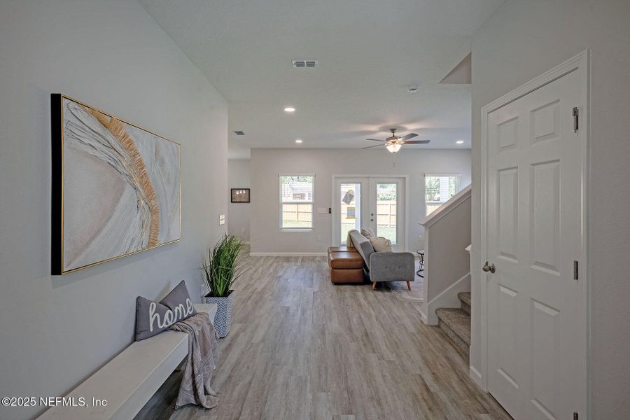 Furnished interior view inside a new home in , Jacksonville (Image 17).