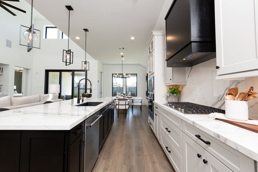 Representative furnished interior of a home built from the Huntsville by Beazer Homes in Bridgeland, Cypress (Image 8). Representative furnished interior of a home built from the Huntsville by Beazer Homes in Bridgeland, Cypress (Image 8).