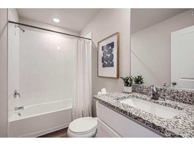 Furnished interior view inside a new home in , Johnstown (Image 15).