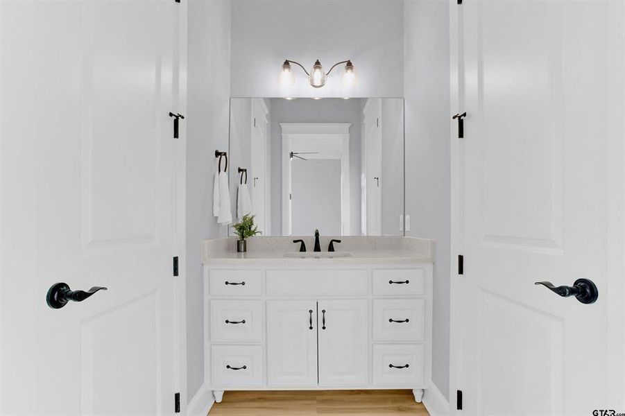 Furnished interior view inside a new home in , Hideaway (Image 34).