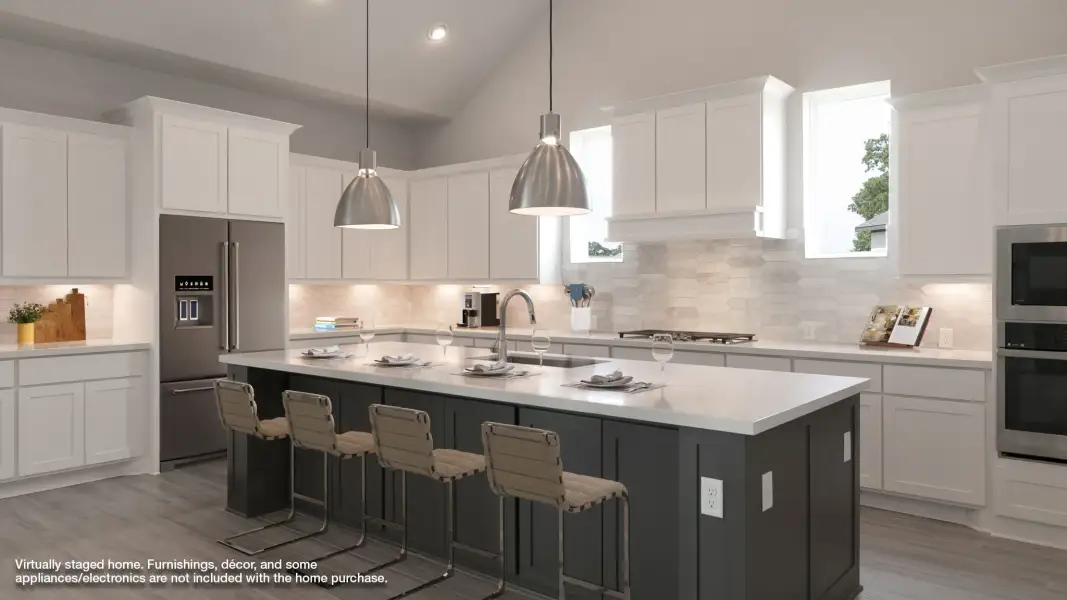 Furnished interior view inside a new home in Sonoma Verde, McLendon-Chisholm (Image 4).