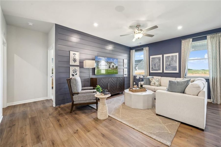 Furnished interior view inside a new home in Kingsley, Acworth (Image 13).