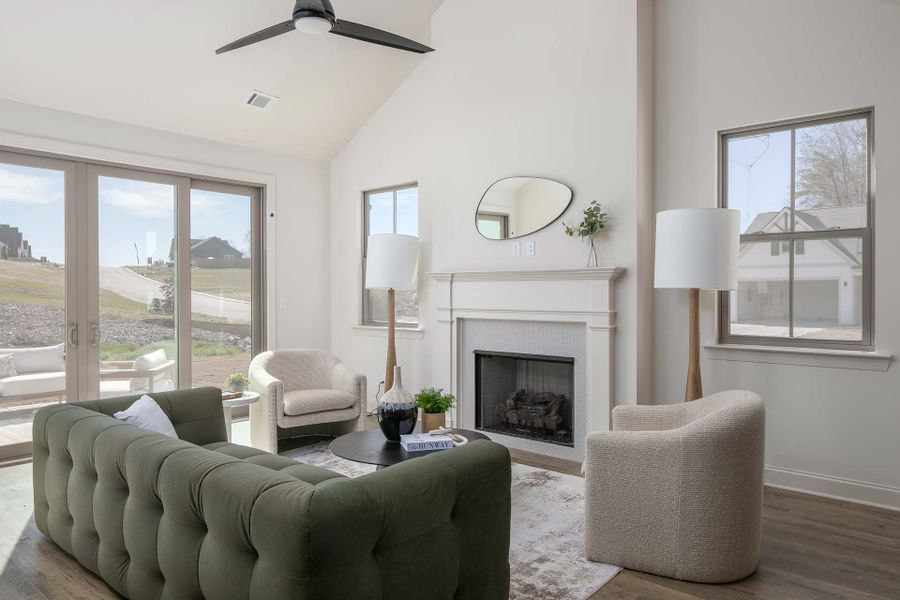 Representative furnished interior of a home built from the The Everwood by Greentech Homes LLC in The Thicket at Sedman Hills, Hixson (Image 12).
